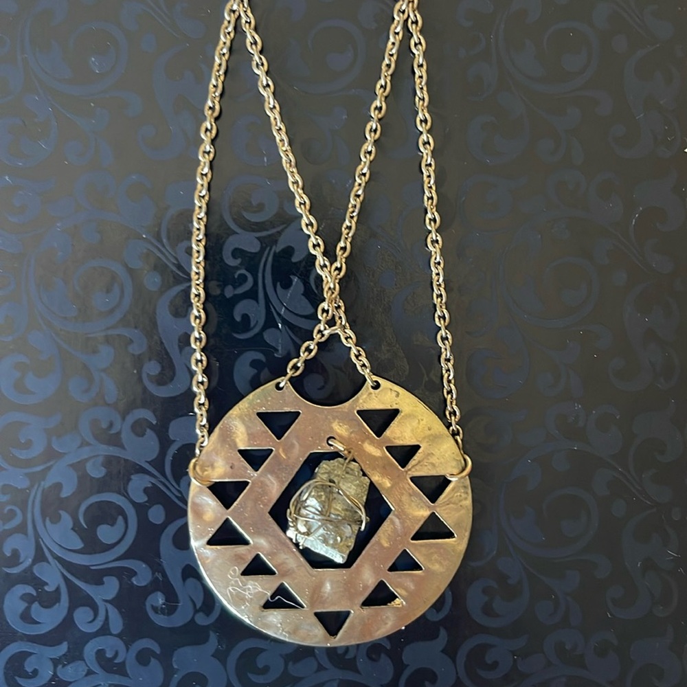 Stone necklace